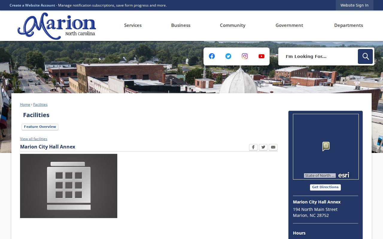 McDowell traffic court records distinction from Marion City Hall citation payments
